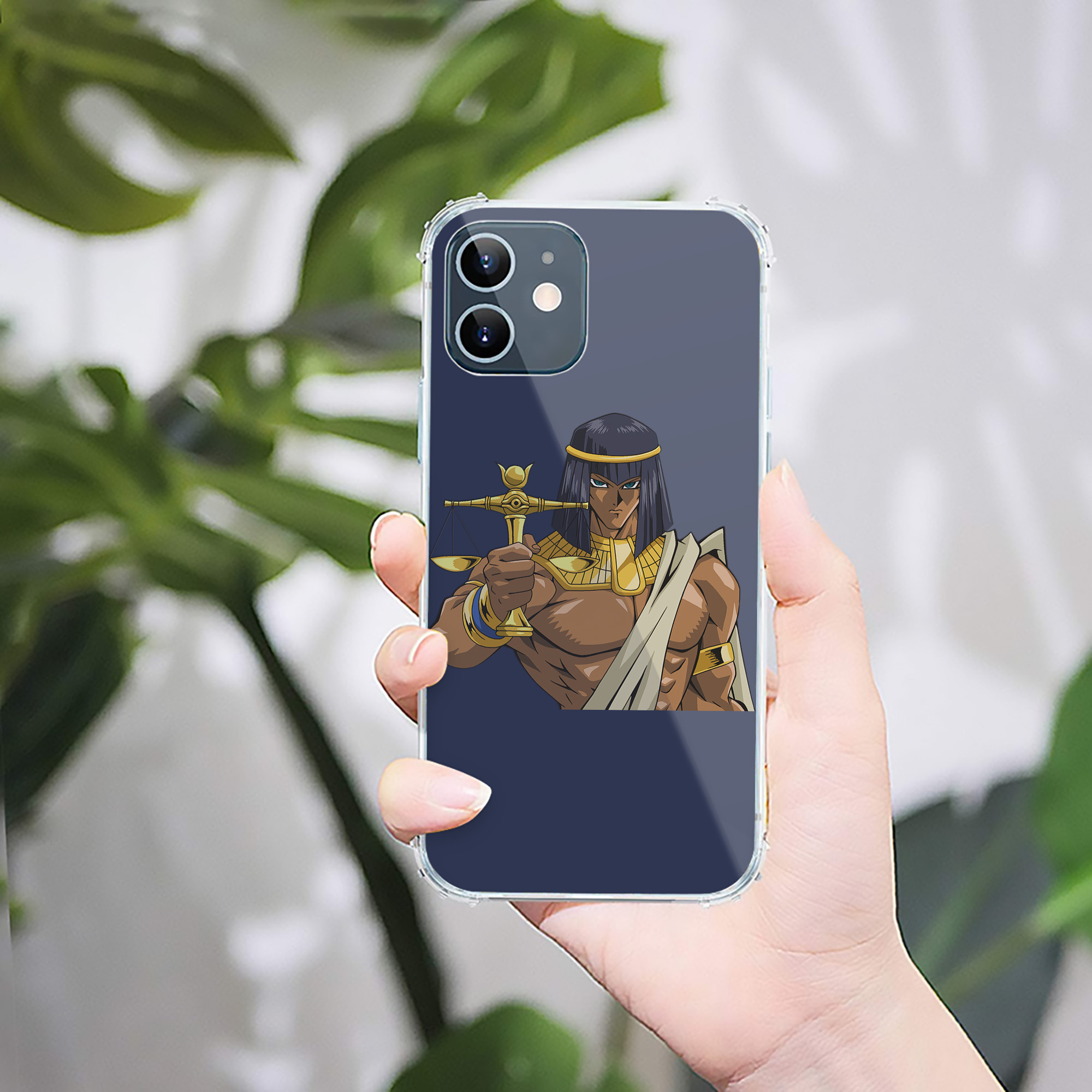 （画像用） 遊☆戯☆王 Yu-Gi-Oh! 【iPhone 12シリーズ対応】透明スマホケース（クリアソフトケース）